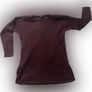 Vintage 90’s Metropolitan New York 10001 purple Sweater with Shoulder Pads